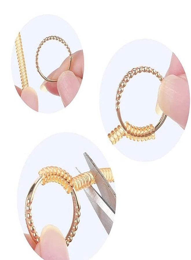 GLENOXZONE Invisible Ring Size Adjuster, Set of 8, Ring Sizer Resizer Fit for Wide Loose Rings, Transparent Silicone, Unisex - Image 2