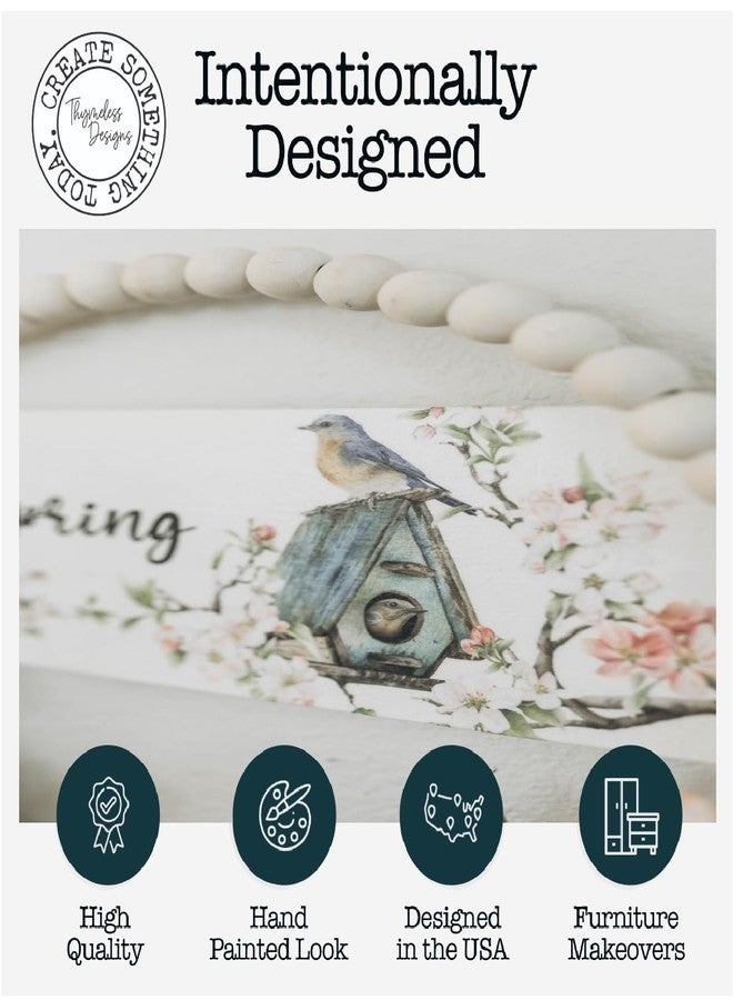 Thymeless Designs Rub on Transfers for Crafts and Furniture | 3 Sheets 6”x 12” | Home Decor Transfers | Furniture and Craft Decals | (Farmhouse Churches) - Image 3