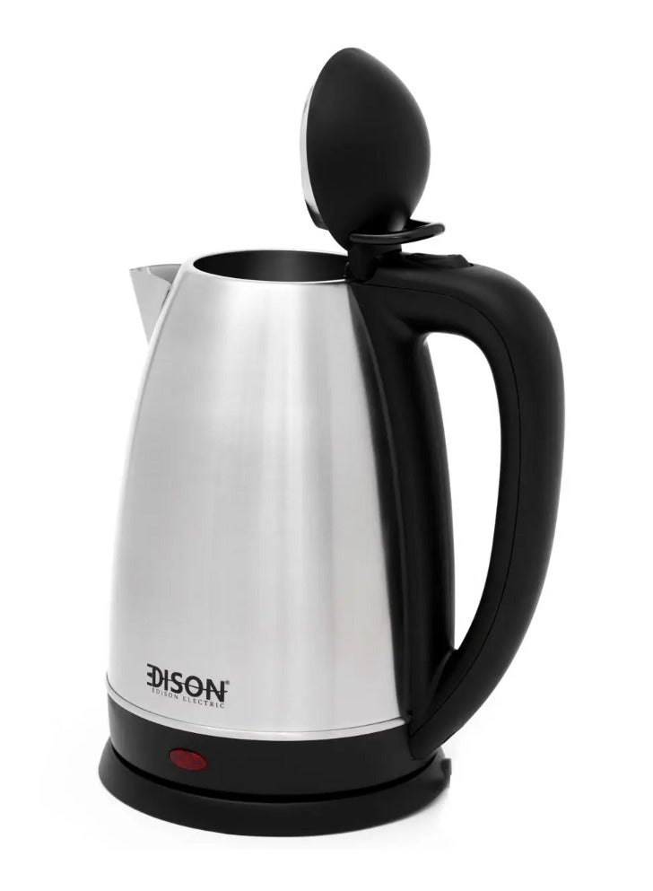 Edison Electric Kettle, 2.5L, 2150W - Silver - Image 2