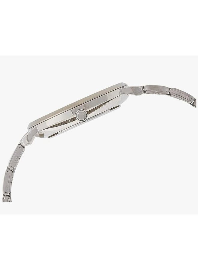 CASIO Analog Round Waterproof Wrist Watch With Stainless Steel MTP-B300D-2AVDF - Image 3