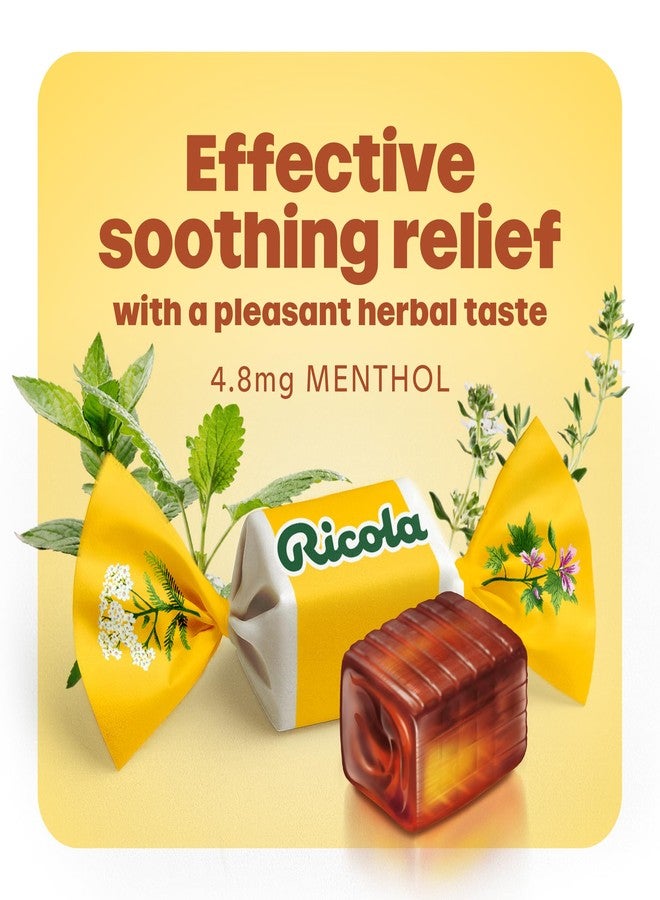 Ricola Original Herb Cough Drops with Menthol - Cough and Sore Throat Relief - 115 Count - Herbal Throat Lozenges - Image 4