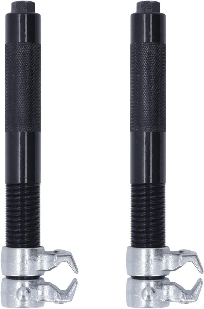 HELLARO 2Pcs Heavy Duty Strut Coil Spring Compressor Tool, 2200lb Capacity, High Carbon Steel, for Automotive Car Truck Shock Absorption - Image 1