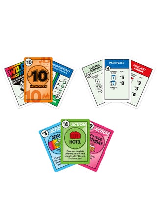 Deal Card Game (English)– Quick-Playing Card Game, Fun Games for Families and Kids, Fun Property Trading, Steal, Swap, and Scheme to Win! Ages 8 and Up, 2 to 5 Players - view 5