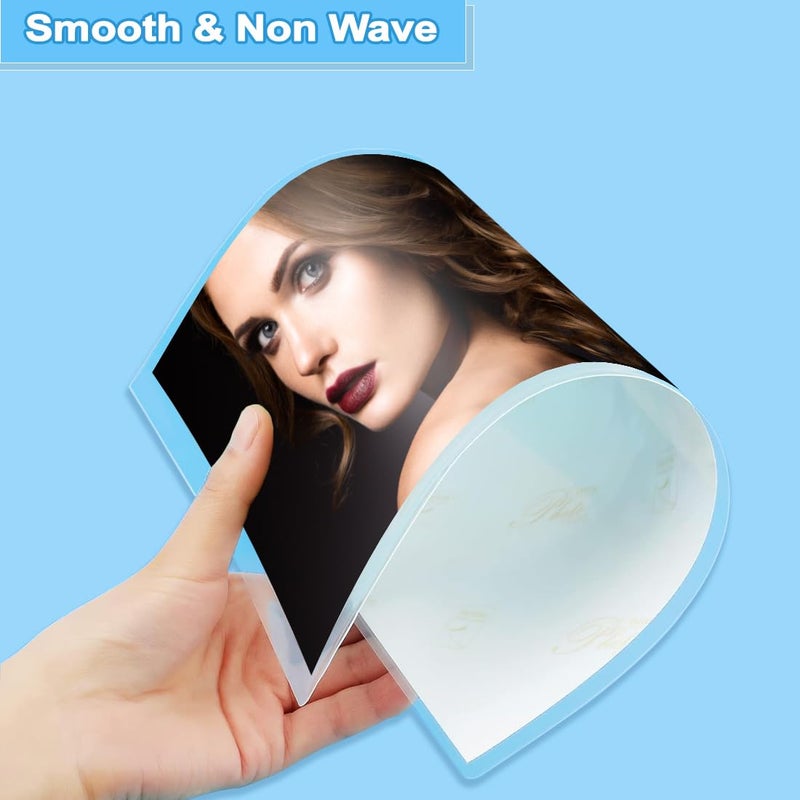 Tapsin Laminating Sheets  100 Pcs 3 Mil Laminating Pouches 9 X 11.5 Thermal Laminate Sheets Holds 8.5 X 11 Inch Sheets  Universal Lamination Paper For Laminator  Photos  Files  Round Corner Letter Size - Image 5