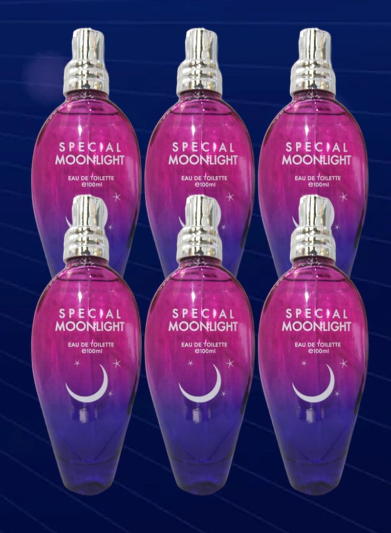 TRI 6 Pieces Special MoonLight Perfume 100 Ml EDT - Image 1