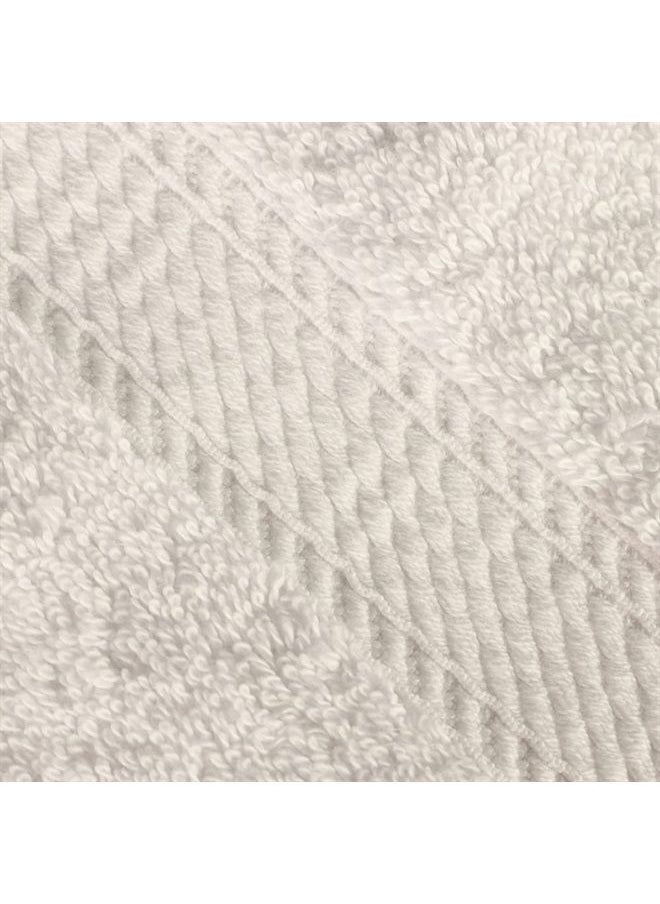 Superior Solid Egyptian Cotton Towel Set, Washcloths 13” x 13”, Hand Towels 20” x 30”, Bath Towels 30” x 55”, Cream, 6-Pieces  - Image 1