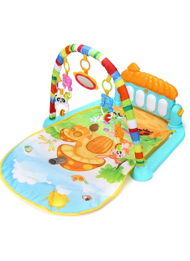 HUANGER Music Lighting Portable Lightweight Soft Comfortable Piano Gym Fitness Mat For Baby  - Image 1