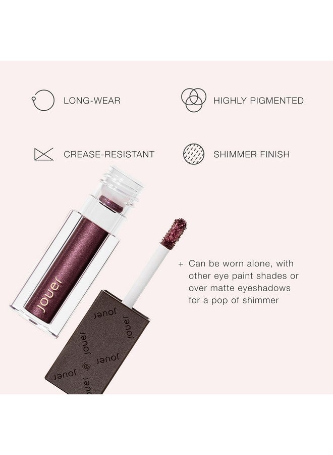 جوير ظلال العيون باريس لايتس - ظلال العيون السائلة المعدنية - ظلال العيون الكريمية اللامعة طويلة الأمد ومقاومة للتجاعيد - لمسة نهائية كروم ناعمة، ديزاير - Image 1