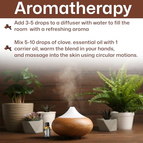 MNT Clove Essential Oil - 100% Pure & Natural Therapeutic Grade Oil for Toothache, Hair and Skin (30ML) - Image 4