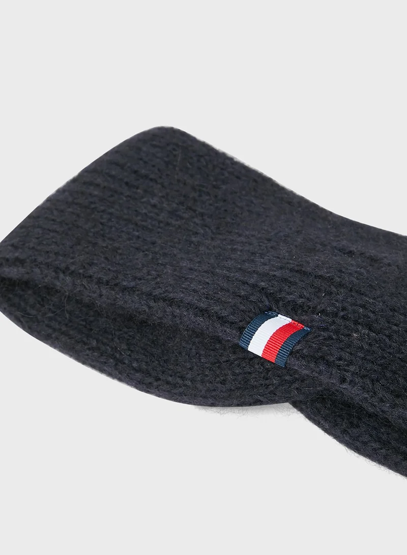 TOMMY HILFIGER Monogram Twisted Headband