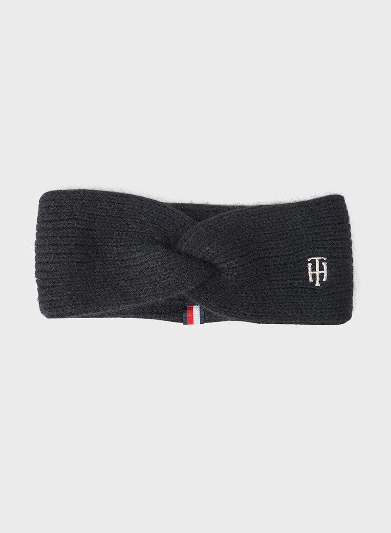 TOMMY HILFIGER Monogram Twisted Headband
