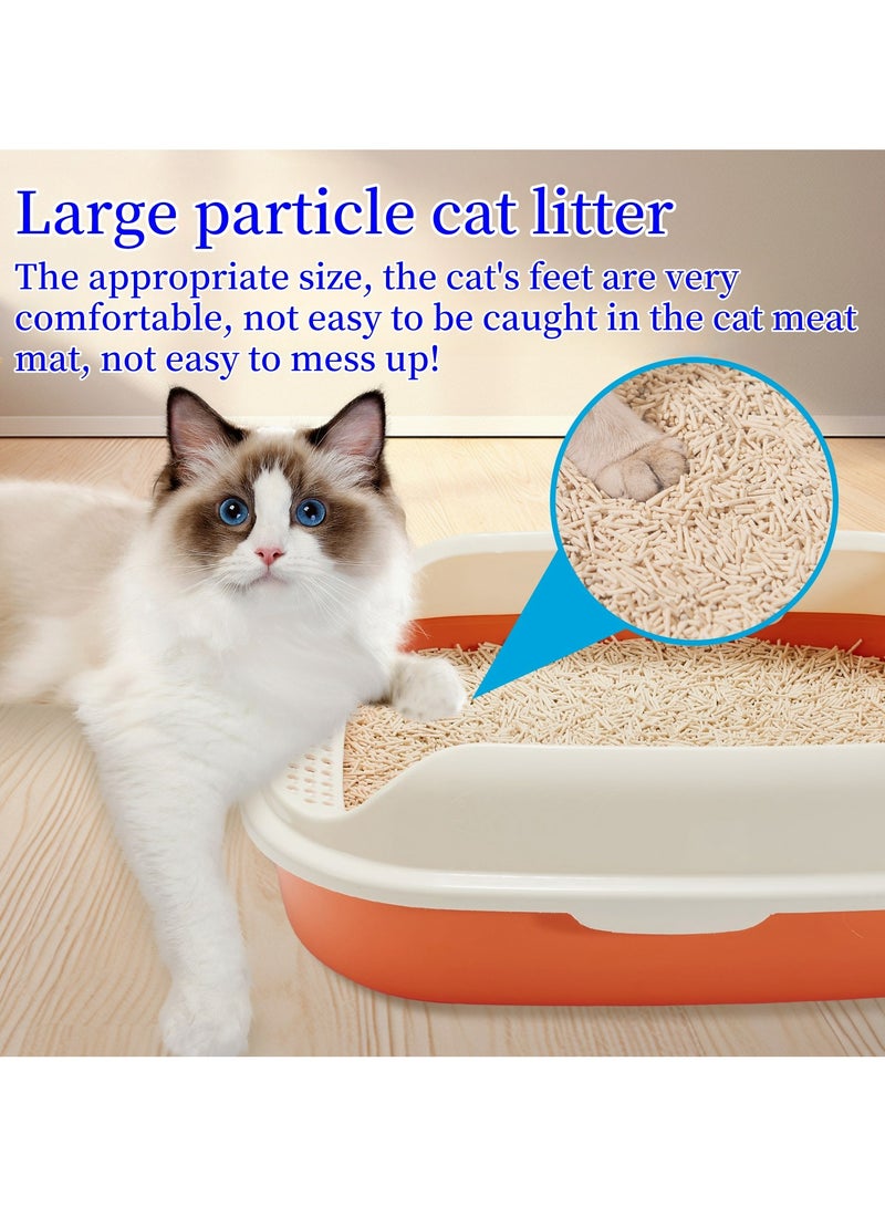 ANTIER 6L(2.5kg)Premium Mixed Tofu Cat Litter with Advanced Odor Control,flushable， Dust-Free,Strong Clumping, and Eco-Friendly Formula，Charcoal-Scented - Image 5