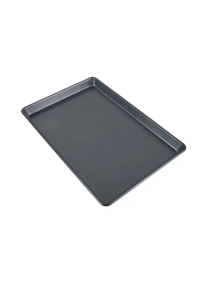 Home Maker Carbon Steel Non Stick Medium Baking Pan With Flat Bottom- 39X26cm