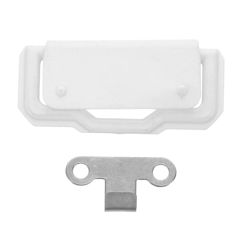 1 Set Pull Handle For Supermarket Freezer Curtain - Bottom Rail Handles With Hook Lifting Accessories For Cold Cabinet Roller - Image 1
