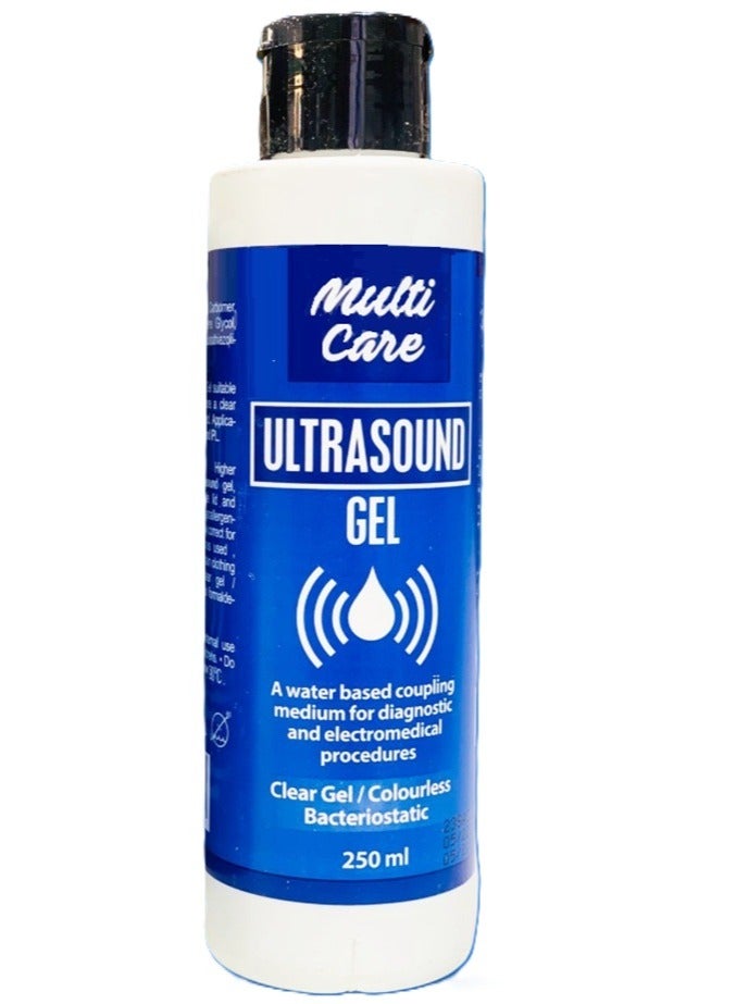 Saco SACO Clear Ultrasound  Gel Colourless Bacteriostatic for Ultrasound and Doppler Machines and Monitors 250ml ( 2 Pack )  - Image 2