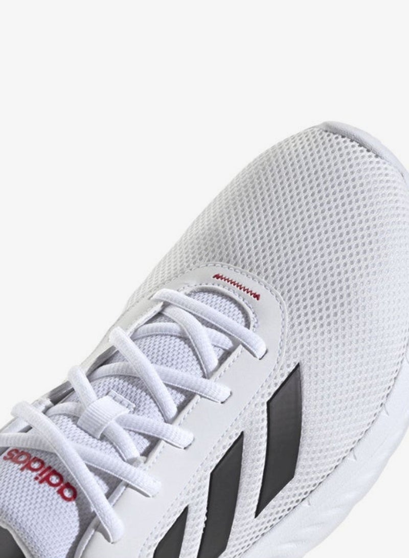 adidas Originals Cloudfoam Comfy White Sportswear Shoes - Image 5