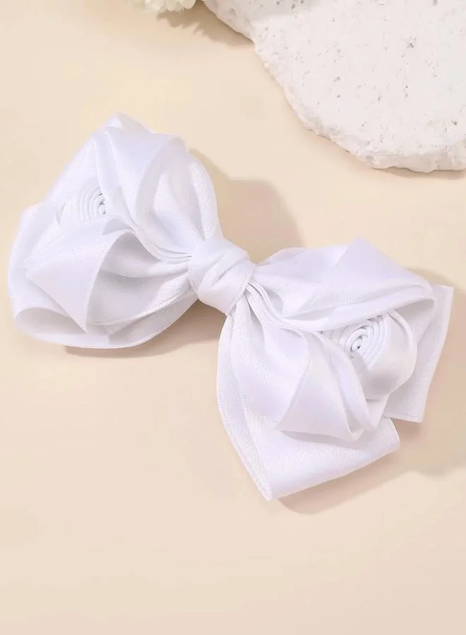Take Two  Solid Bow Hair Clip for Women | Best Price UAE