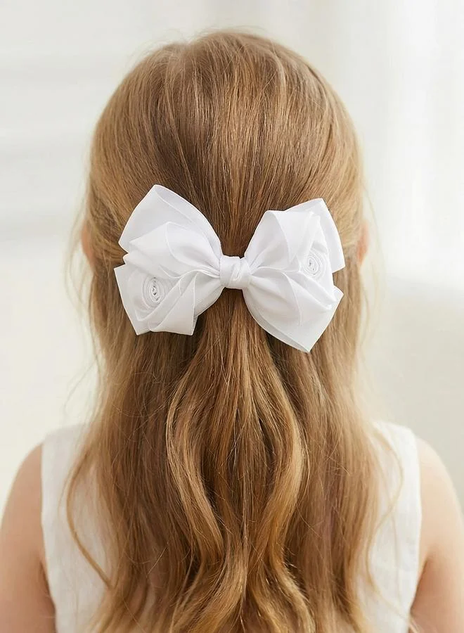 Take Two  Solid Bow Hair Clip for Women | Best Price UAE