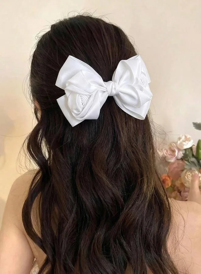 Take Two  Solid Bow Hair Clip for Women | Best Price UAE