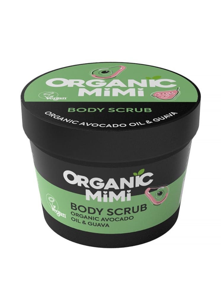 Organic Mimi  Avocado &guava Body Scrub 120g - Image 1