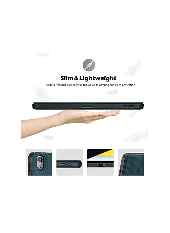 Procases ProCase for 2022 iPad 10th Generation Case with Pencil Holder, Slim Stand Protective Folio Book Cover for iPad 10.9 inch 2022 A2696 A2757 A2777 -Teal - Image 5