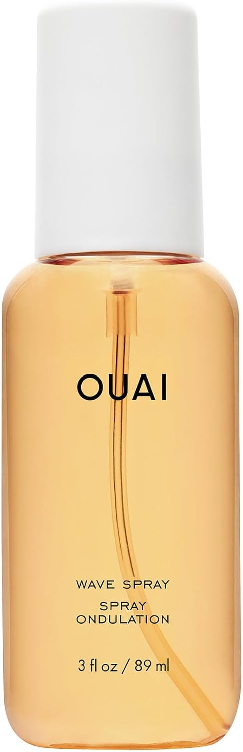 OUAI Travel Size Wave Spray Texture Spray for Hair with Coconut Oil and Rice Protein Adds Texture Volume Shine for Beach Waves Paraben Free Safe for Color KeratinTreated Hair 89 ml