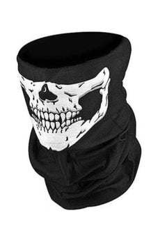 Generic Lightweight Breathable And Microfiber Polyester Skull Printed Face Mask cm  - Image 3