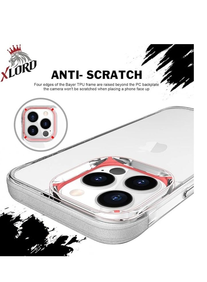 إكسلورد طقم حماية كامل XLORD Warrior لآيفون 13 برو ماكس – بتقنية امتصاص الصدمات – جراب + ستيكر أمامي + خلفي + عدسة + أداة تركيب - Image 4