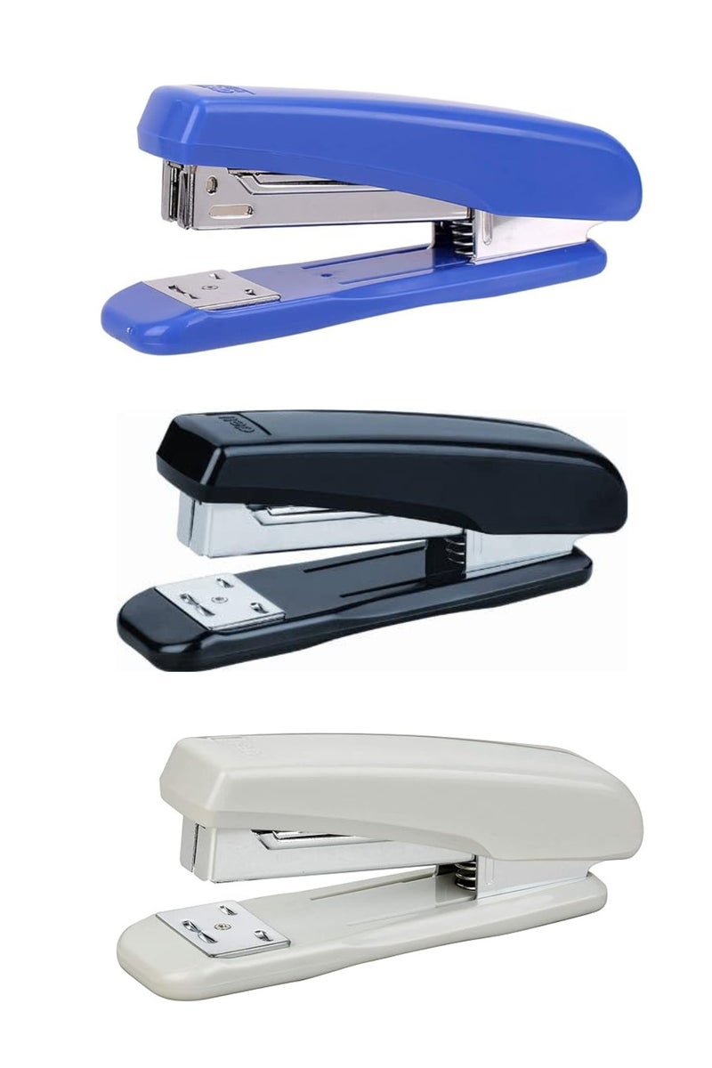 Deli 0306 دبابيس بسعة 25 ورقة لـ 26/6 و 24/6 دبابيس، عبوة من 2 (قد يختلف اللون) - Image 2