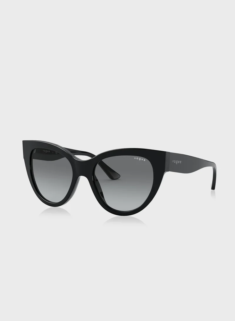 Vogue Eyewear 0VO5339S Oversized Sunglasses