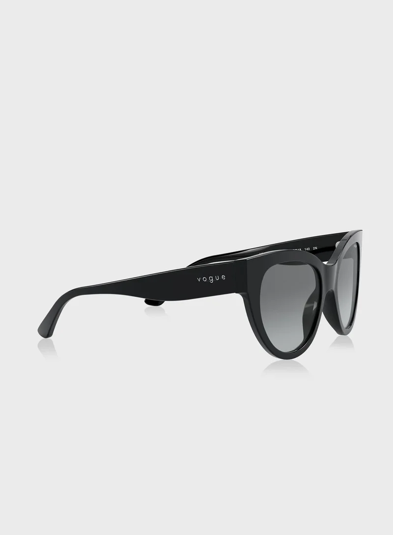 Vogue Eyewear 0VO5339S Oversized Sunglasses