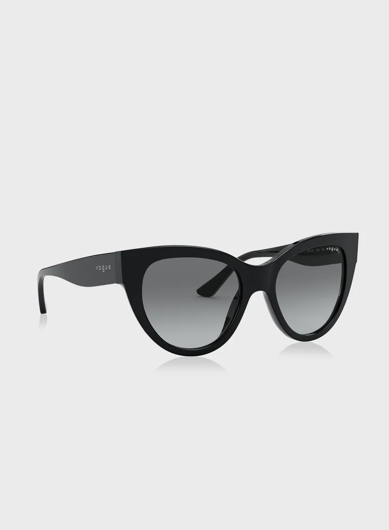 Vogue Eyewear 0VO5339S Oversized Sunglasses