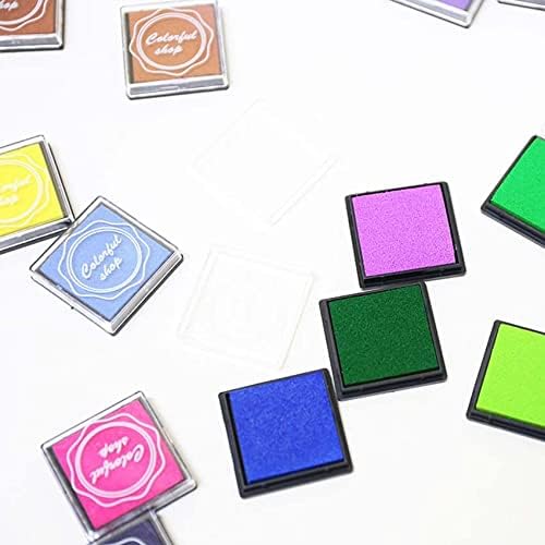 KRAFTMASTERS® Ink pad Stamp Coloured Printing Art Craft, Scrap-Booking (Pack of 12 Ink Pad) - Image 2