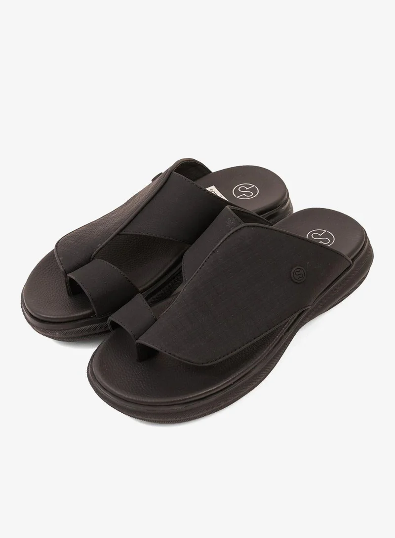 Comfort Plus  COMFORT PLUS IMPERIAL COMFORT ARABIC SANDALS BLACK for Men | Best Price UAE