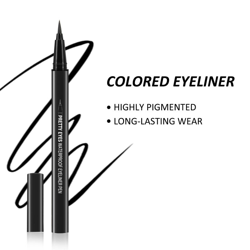 Boobeen Liquid Eyeliner Pen, Matte Eye Liner with Precision Tip, Long Lasting Eyeliner Pencil for Bold Eye Makeup, Glides on Smoothly - Image 4