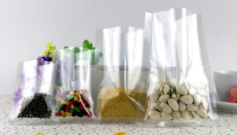 Deera Clear Flat Pouch | Food-Grade PET+Poly Material | Heat Sealable & Nitrogen Flush Compatible | Transparent Packaging Bag for Snacks, Dry Fruits & Storage, (Size-500gm, 7 X 9 Inches) - Image 2