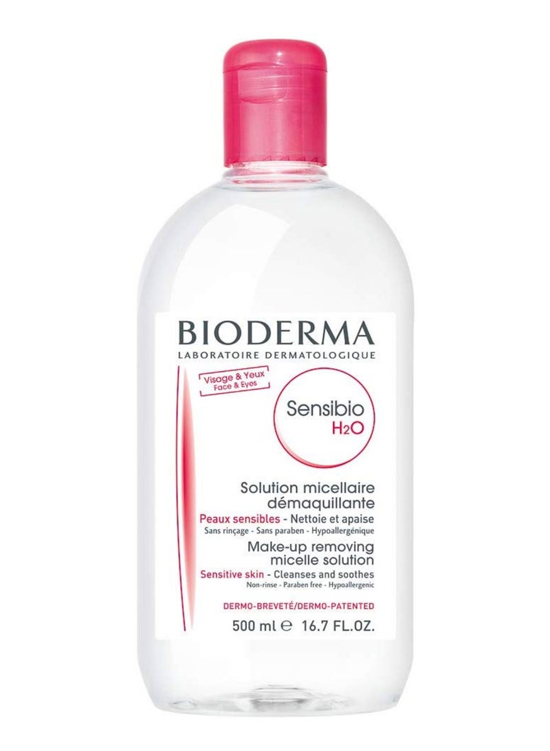 Bioderma Sensibio H2O Without Pump Face Cleansers Clear - Image 1