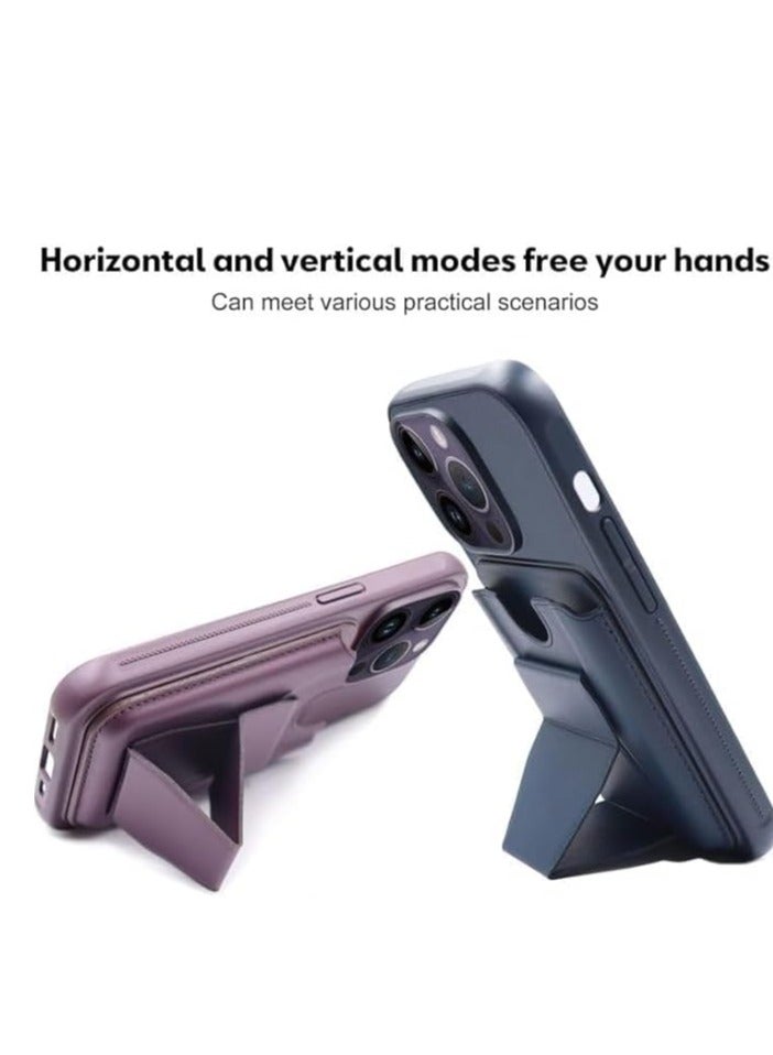 Leather Case With  TPU Frame, Shockproof Protective with Card Holder Stand Compatible with Phone Iphone 13 pro Max  - Image 2