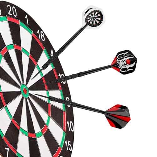 accmor سهام أكمور المعدنية، سهام حديدية، سهام معدنية احترافية، مجموعة سهام معدنية، سهام معدنية للوحة السهام، 18 قطعة - Image 5