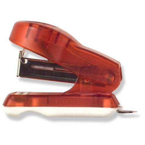 Officemate Mini Stapler with 1000 Standard Staples, Comes in Assorted Colors - Red/Blue/Green/Purple (97753) - Image 3