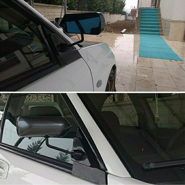 Supply Car Modification F1 Bullet Mirror Racing Suv Rearview Mirror Flower Mirror Retro Style Rearview Mirror - Image 4