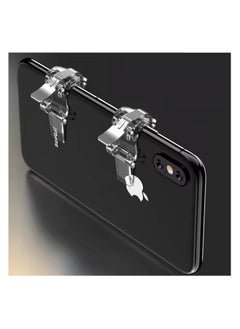 Generic Elevate your PUBG Mobile gaming experience with the S4 phone trigger. Its responsive touch-fire button delivers precision and power, ensuring you dominate every match.  - Image 2