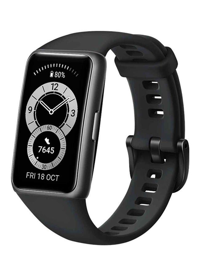 HUAWEI Band 6 All-Day SPO2 Monitoring Fullview Display 2 Weeks Battery Life 1.47 inch Graphite Black - Image 4