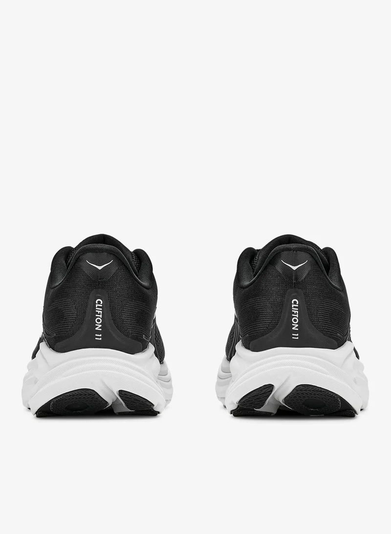 Hoka BLACK / WHITE Clifton 11 for Women | Best Price UAE