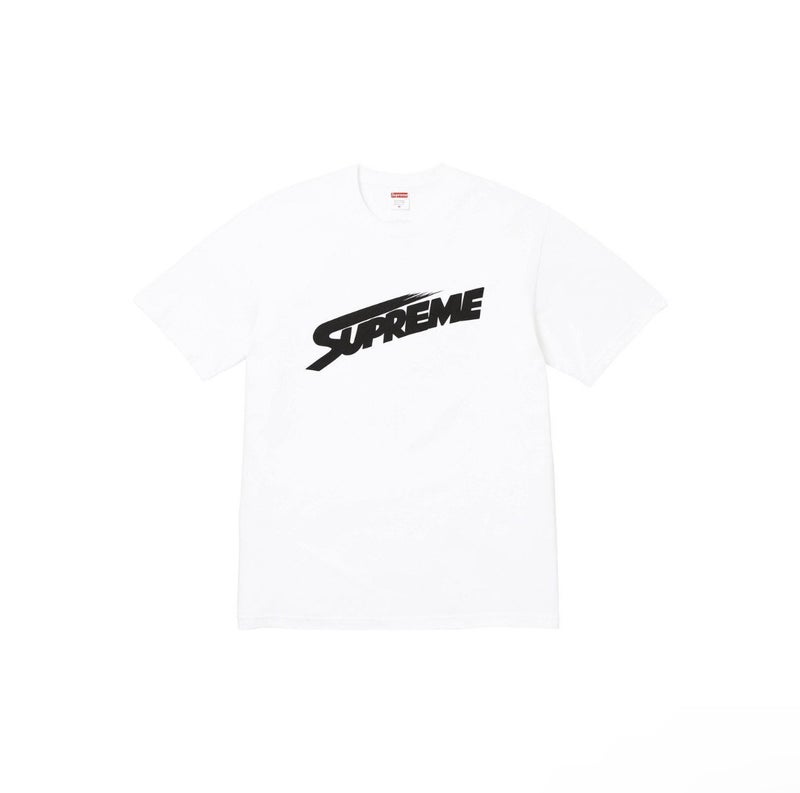 SUPREME 26FW New Trendy SUP American Retro Letter Print All-Match Short Sleeve T-Shirt - Image 1