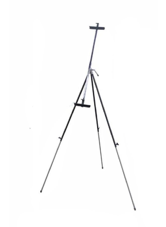 HS Artists Premium Portable Stainless Steel Watercolour Easel & Display Metal Easel Stand,Adjustable Height,Tripod Holds Painting Canvas Up to 55inch for Display 29 for Painting.