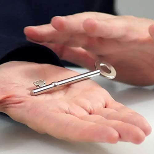 MilesMagic Magicians Ghost Key Gimmick Mentalism Illusion Haunted Key Moving on Palm Stage Magic Street Magic for Real Horror Close Up Magic Trick - Image 1
