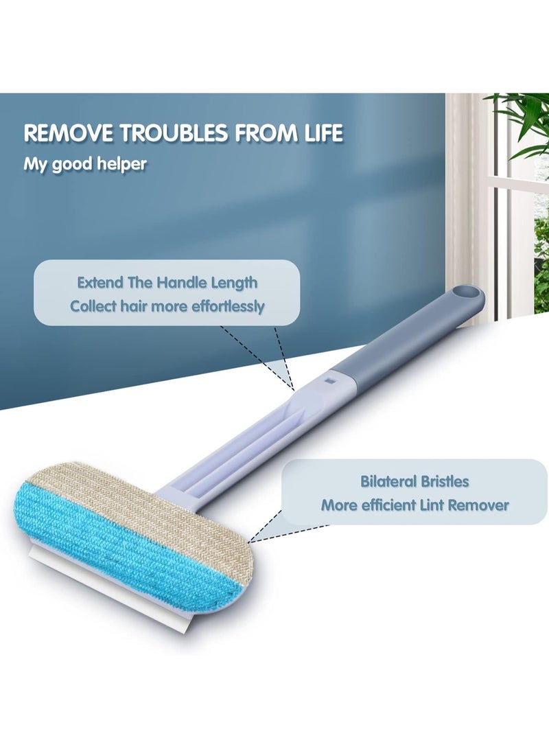 Vparty 2 Pack Pet Hair Remover for Couch, Efficient Hair Collection, Dog Hair Remover, Cat Hair Remover for Carpet, Cat Tree, Wet and dry Glass Window Mop Cleaner  - Image 2
