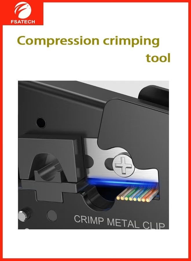 FSATECH CT7018 Multifunction crimping tool   Cat7, Cat5 - Image 2