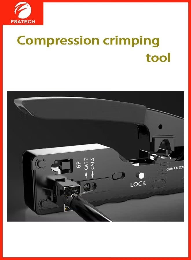 FSATECH CT7018 Multifunction crimping tool   Cat7, Cat5 - Image 3